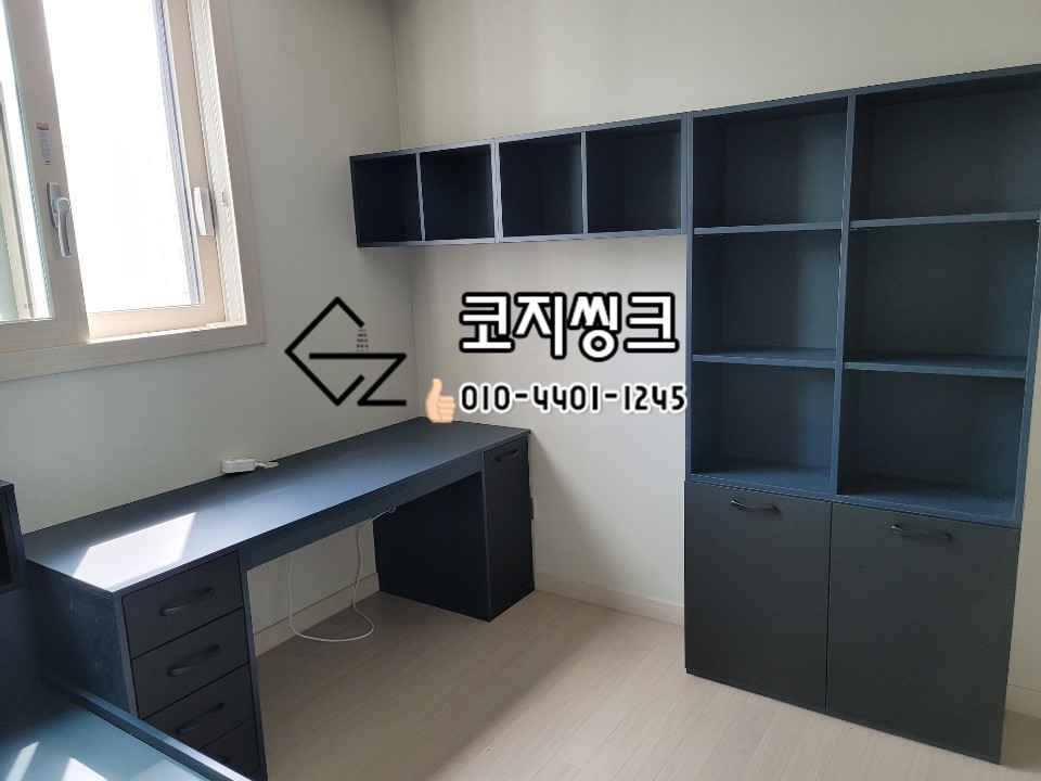 책상세트 시공 이미지