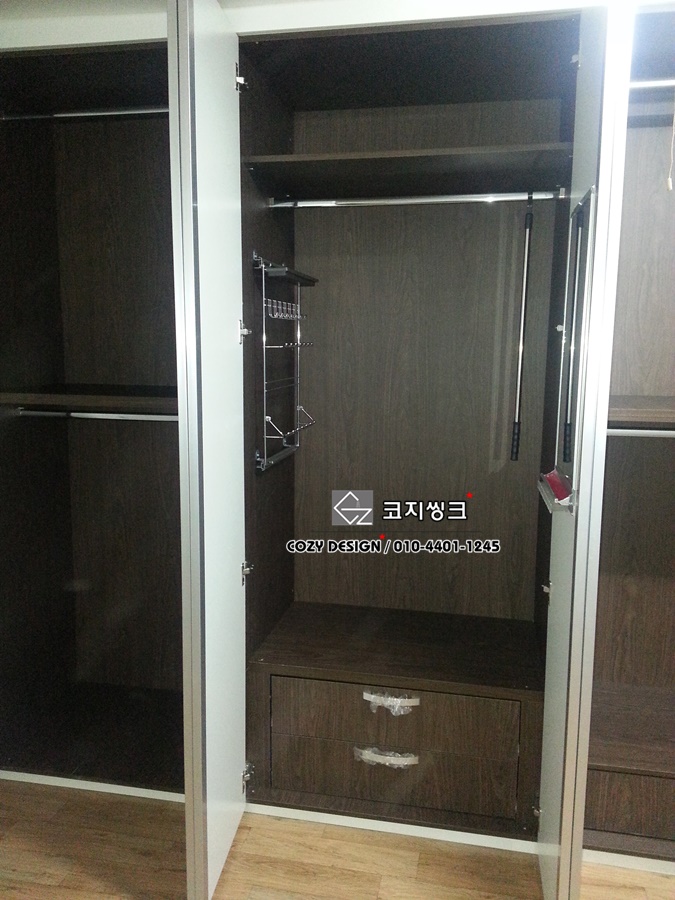 강서구 화곡동 강서힐스테이트아파트 붙박이장 제작 슬라이드 시공 이미지 4