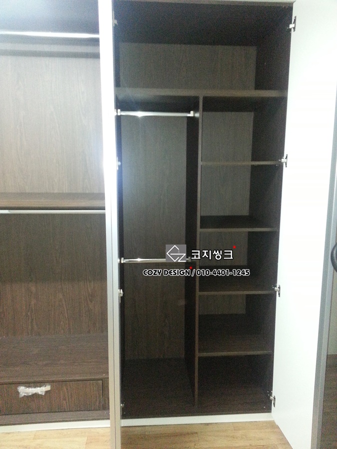강서구 화곡동 강서힐스테이트아파트 붙박이장 제작 슬라이드 시공 이미지 6